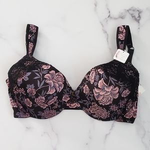 Jessica Simpson Floral Full Figure Bra NWT